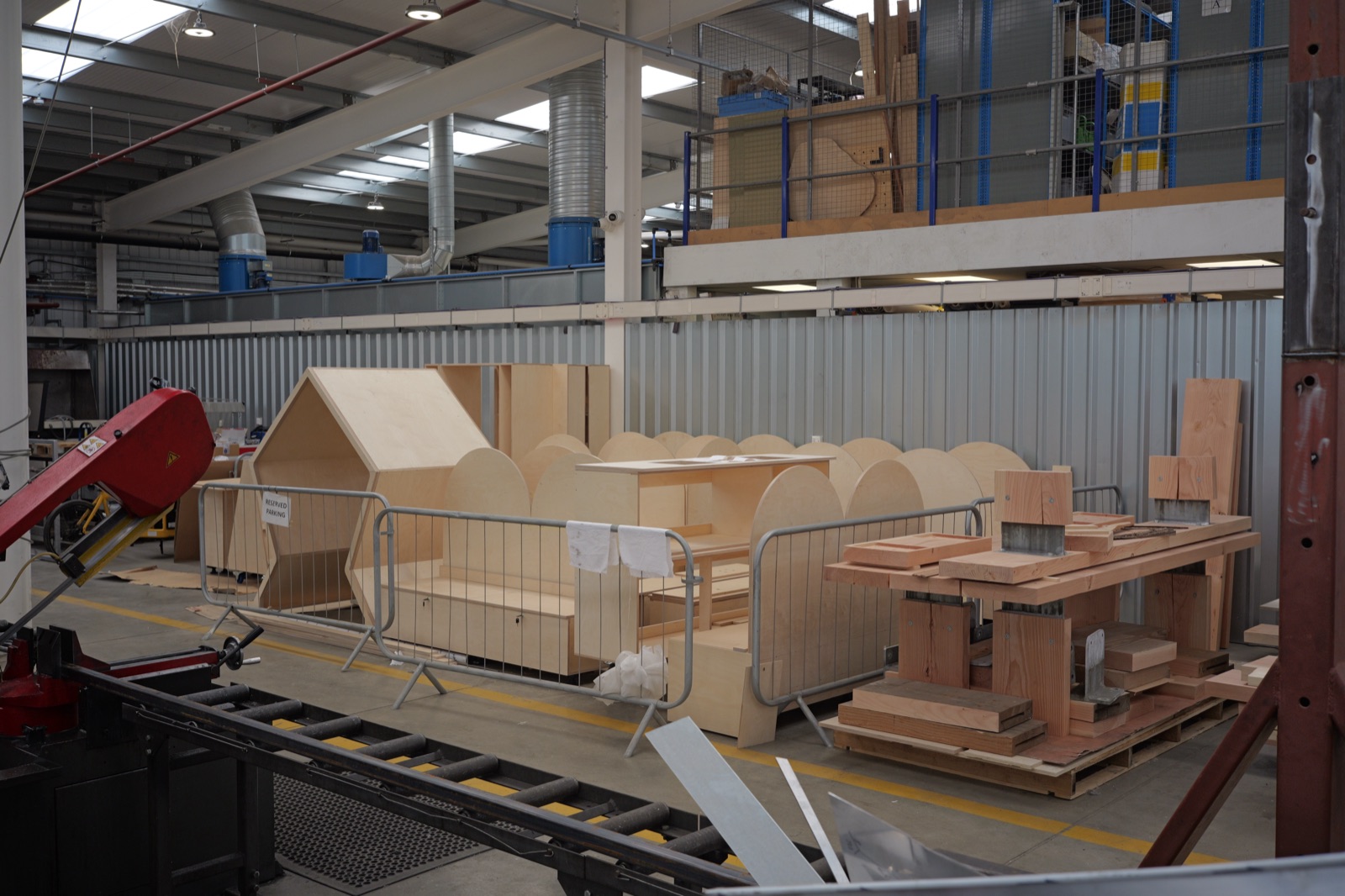Fabrication for a children's story centre refurbishment